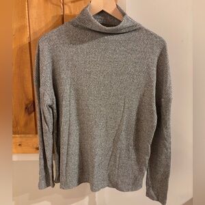 A New Day Heather Gray Knit Top